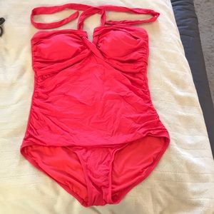 Merona 1 piece bathing suit